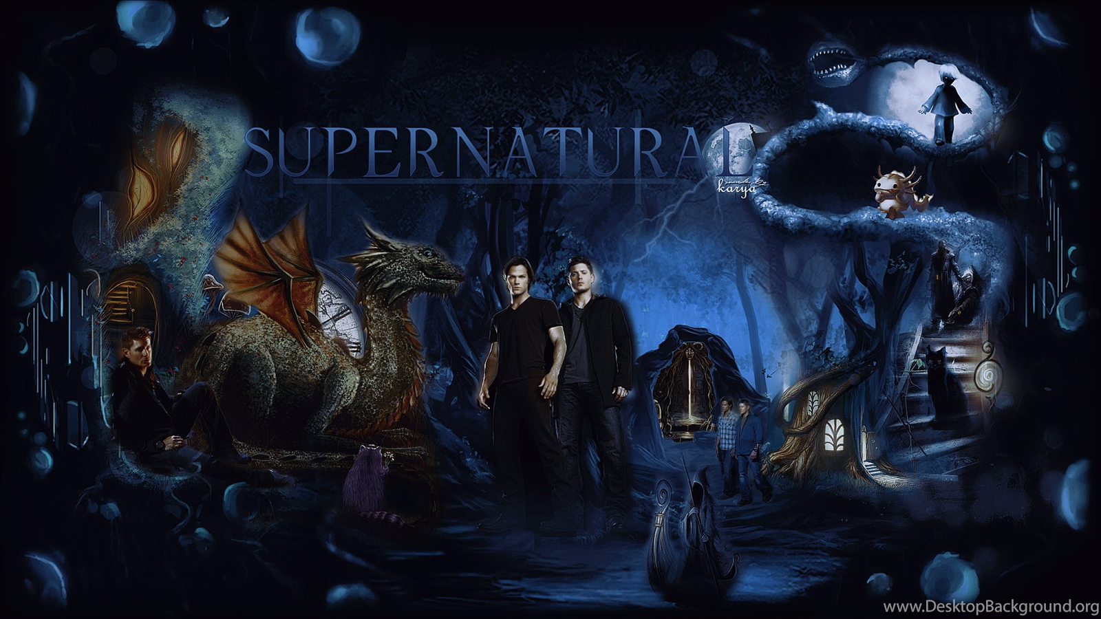 Supernatural Wallpaper By JustRomanova Desktop Background
