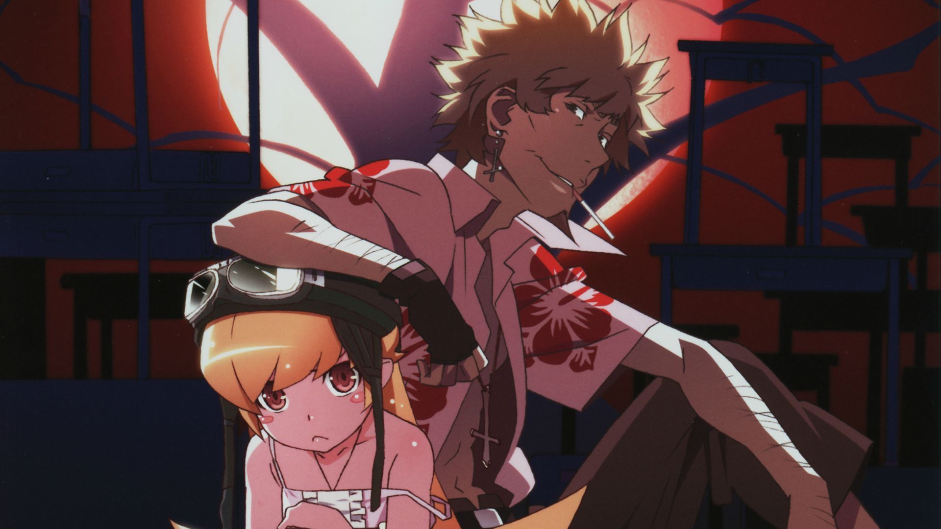 Oshino Meme. [Monogatari Series] (1920 X 1080)