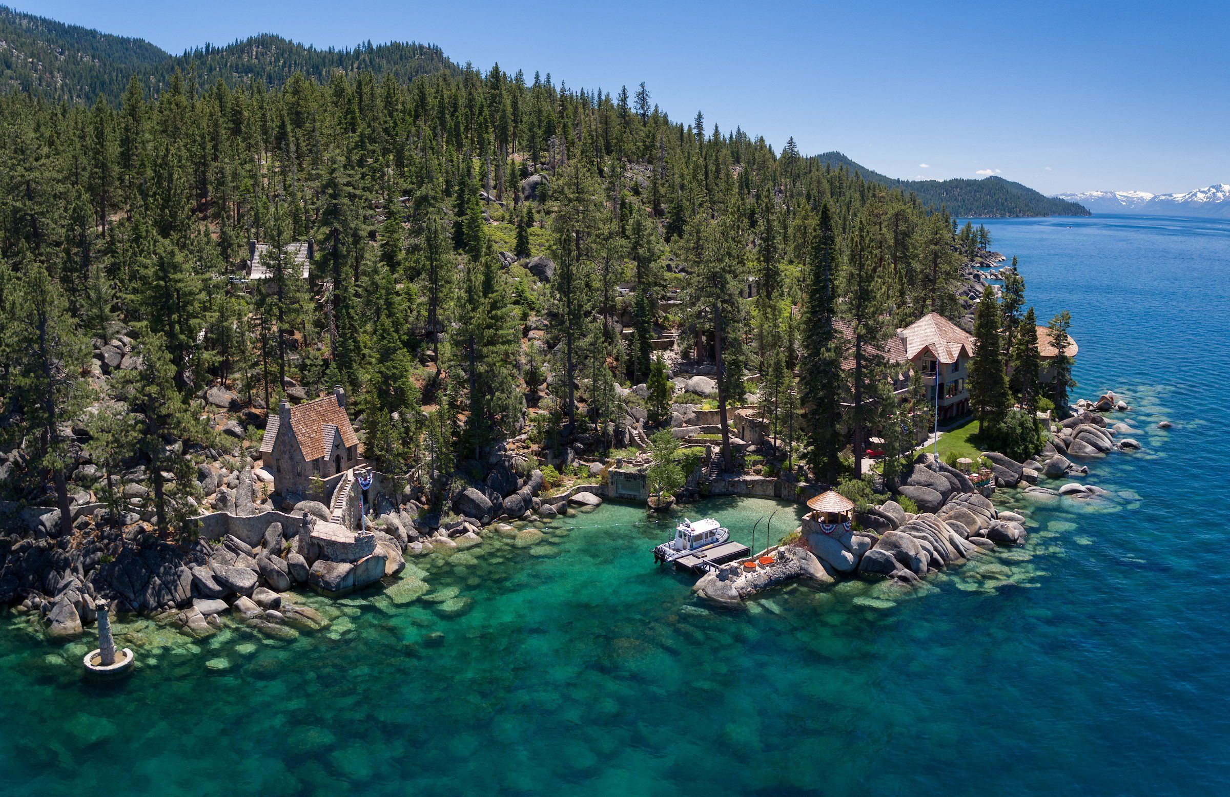 Take a tour through Lake Tahoe's fascinating Thunderbird Lodge