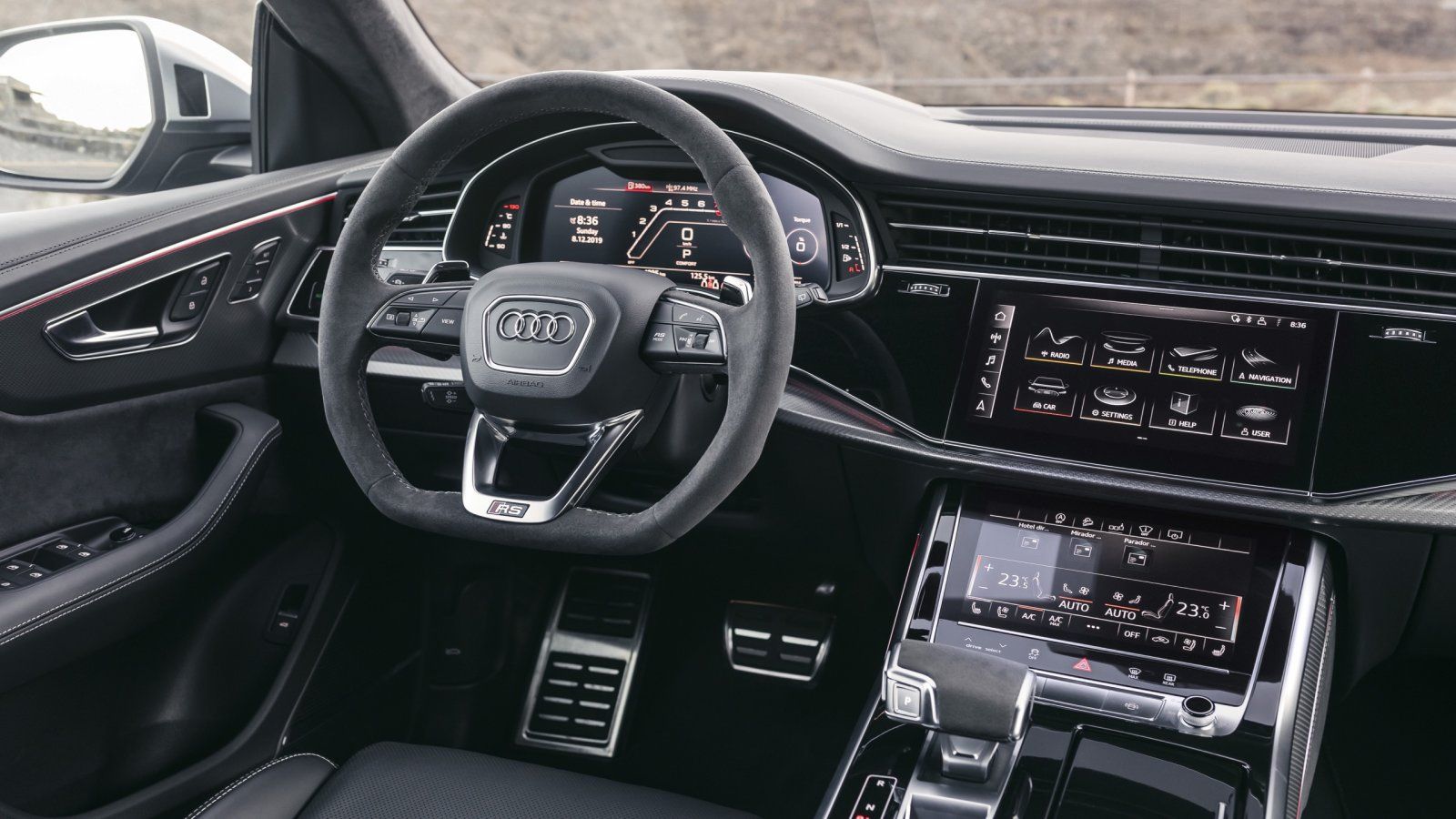 Audi RS Q8 Review. Photo, specs, impressions