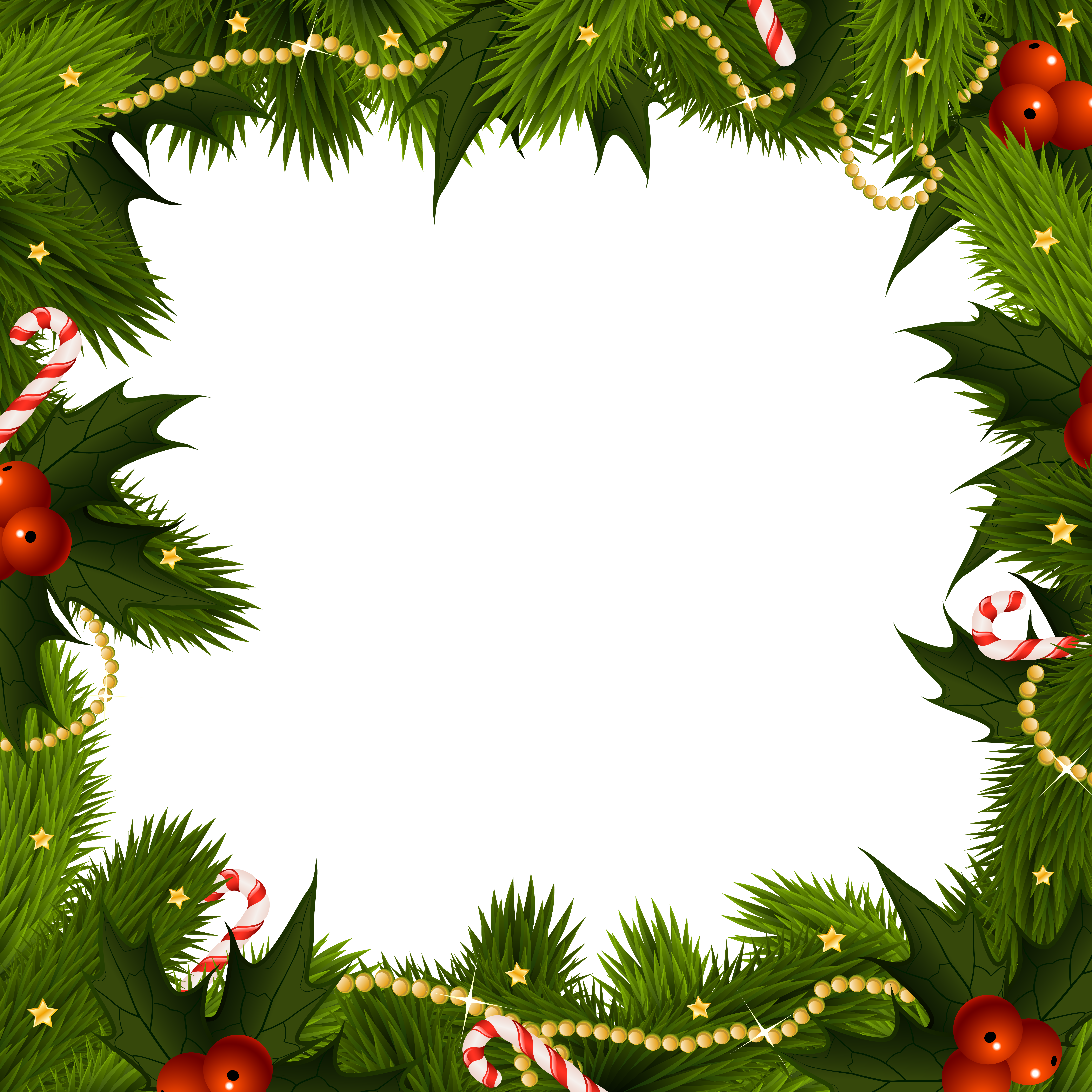 Christmas Border Wallpaper