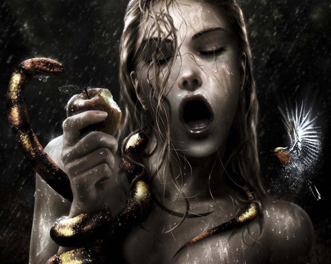 horror wallpaper and horror girl wallpaper 2013. Scary art, Art, Fantasy art