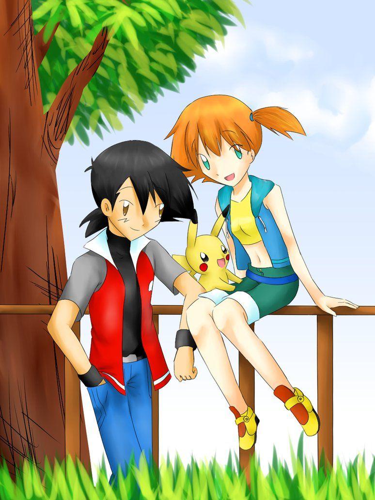 Misty and Ash Wallpaper