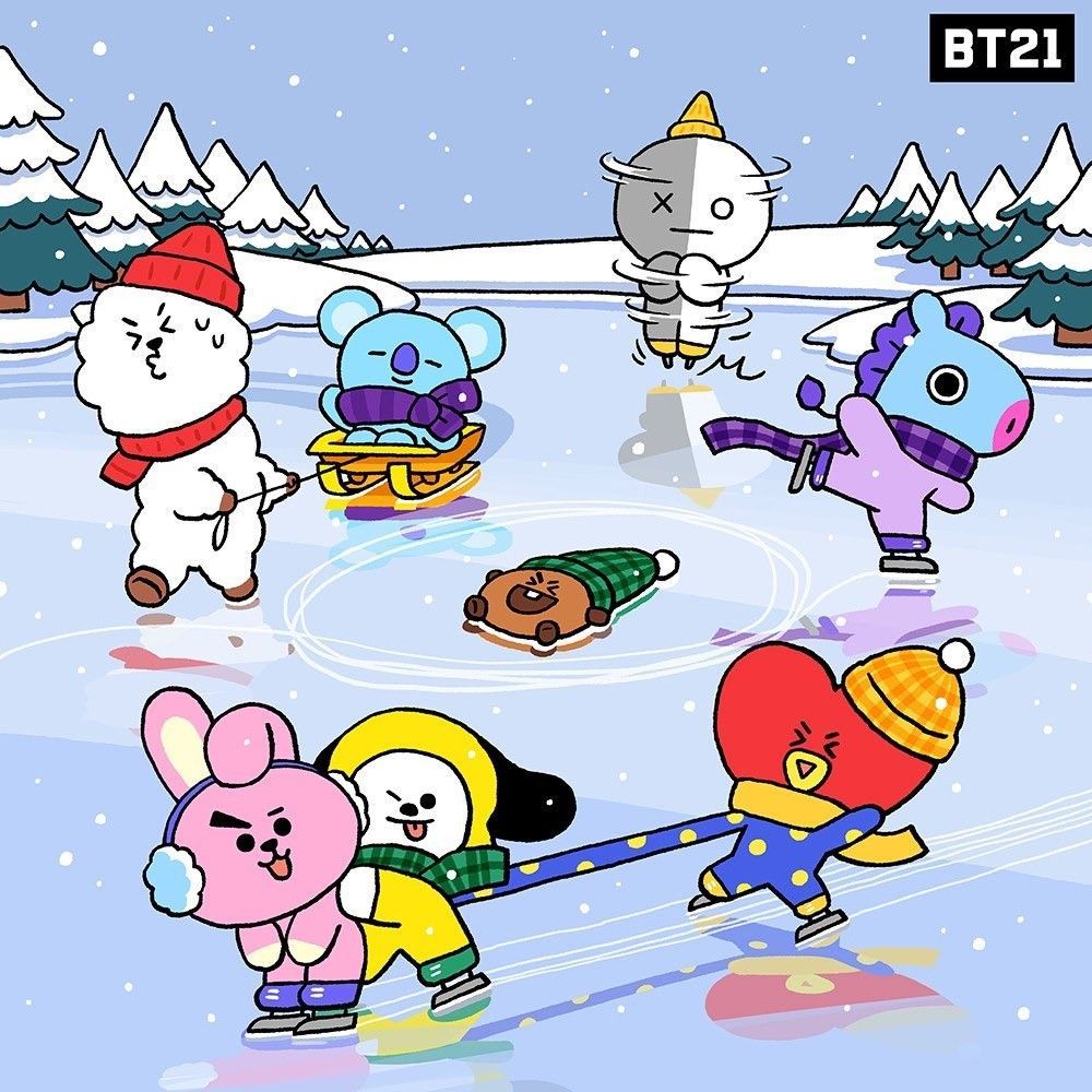 BT21 Official Twitter. Bts chibi, Bts wallpaper, Bts fanart