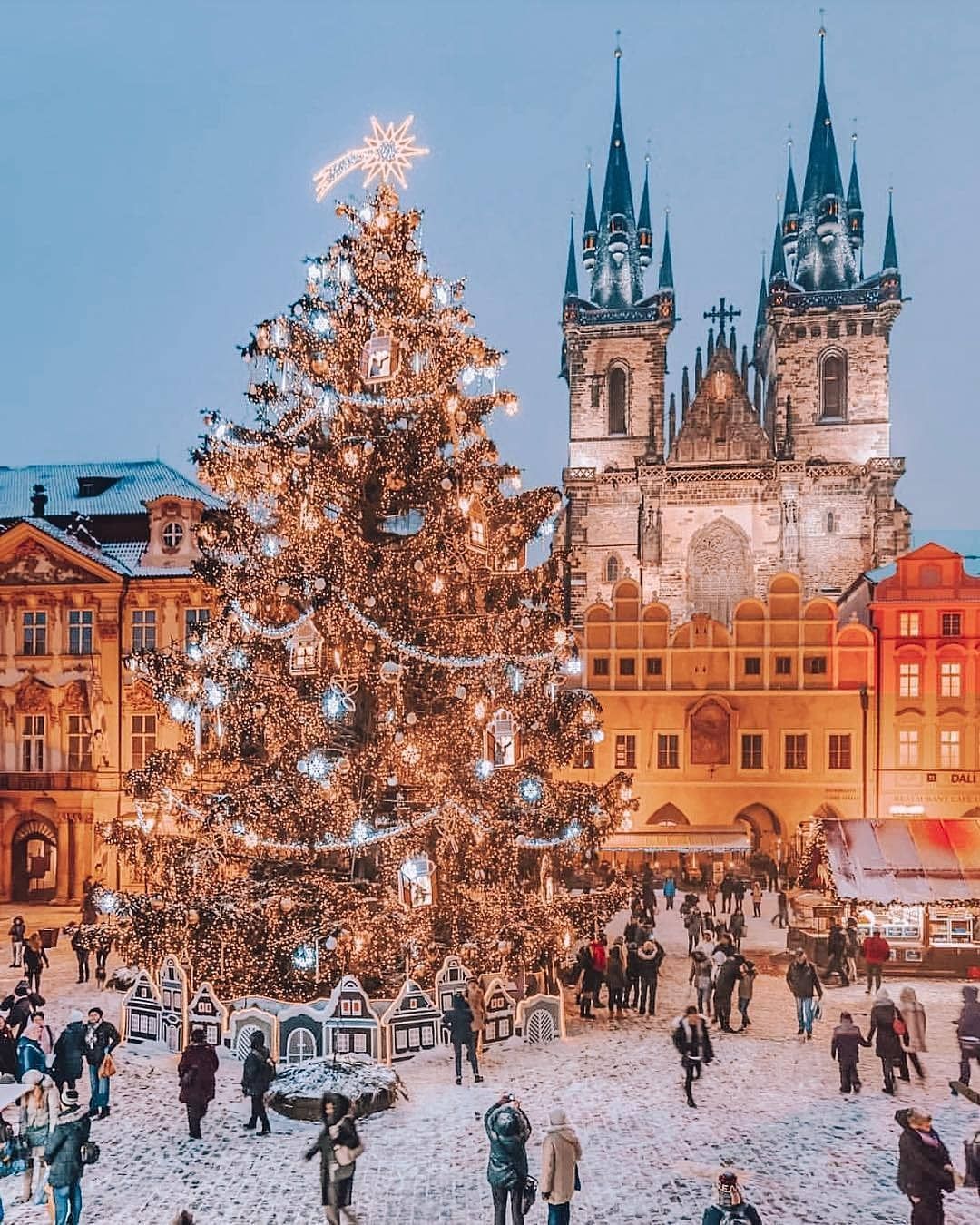 Prague, Czech Republic. Winter wonderland christmas, Christmas wallpaper, Christmas aesthetic