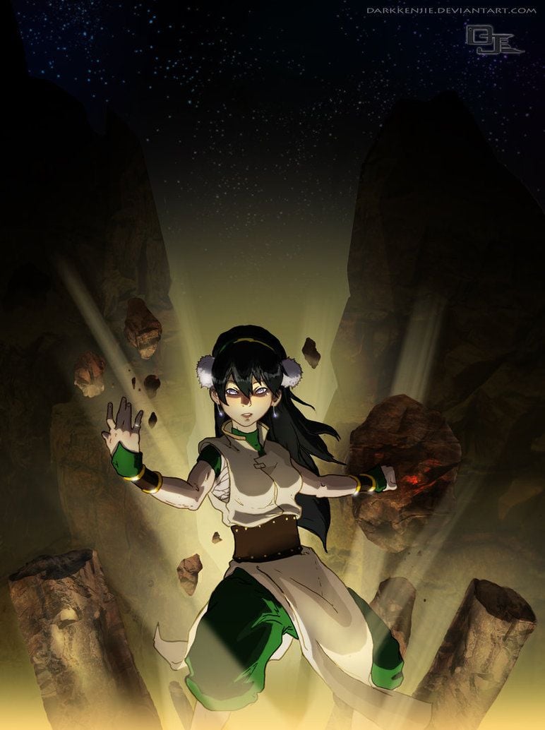 Toph -The Greatest EarthBender by *DarkKenjie