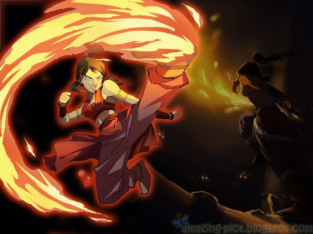 korra firebending