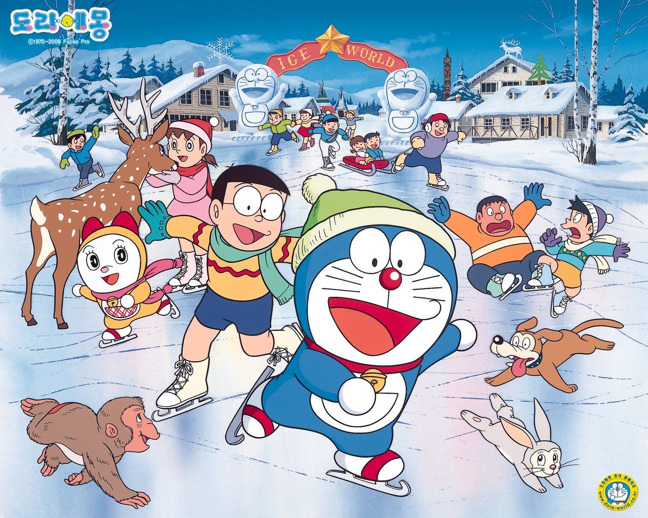 Doraemon  Winter Wallpapers  Wallpaper  Cave