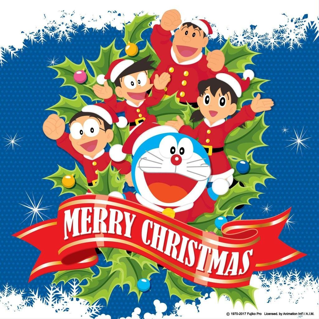 Christmas Doraemon Wallpapers - Wallpaper Cave