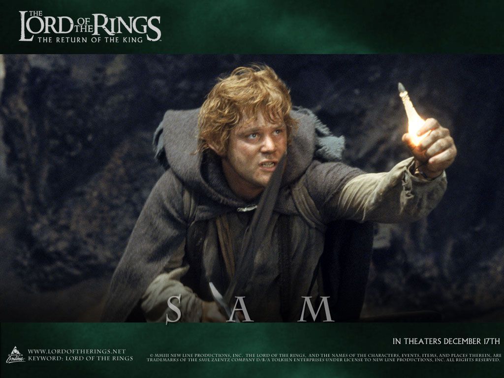 lord of the rings. Sam of the Rings Wallpaper fanclubs. Lord of the rings, Samwise gamgee, Lotr