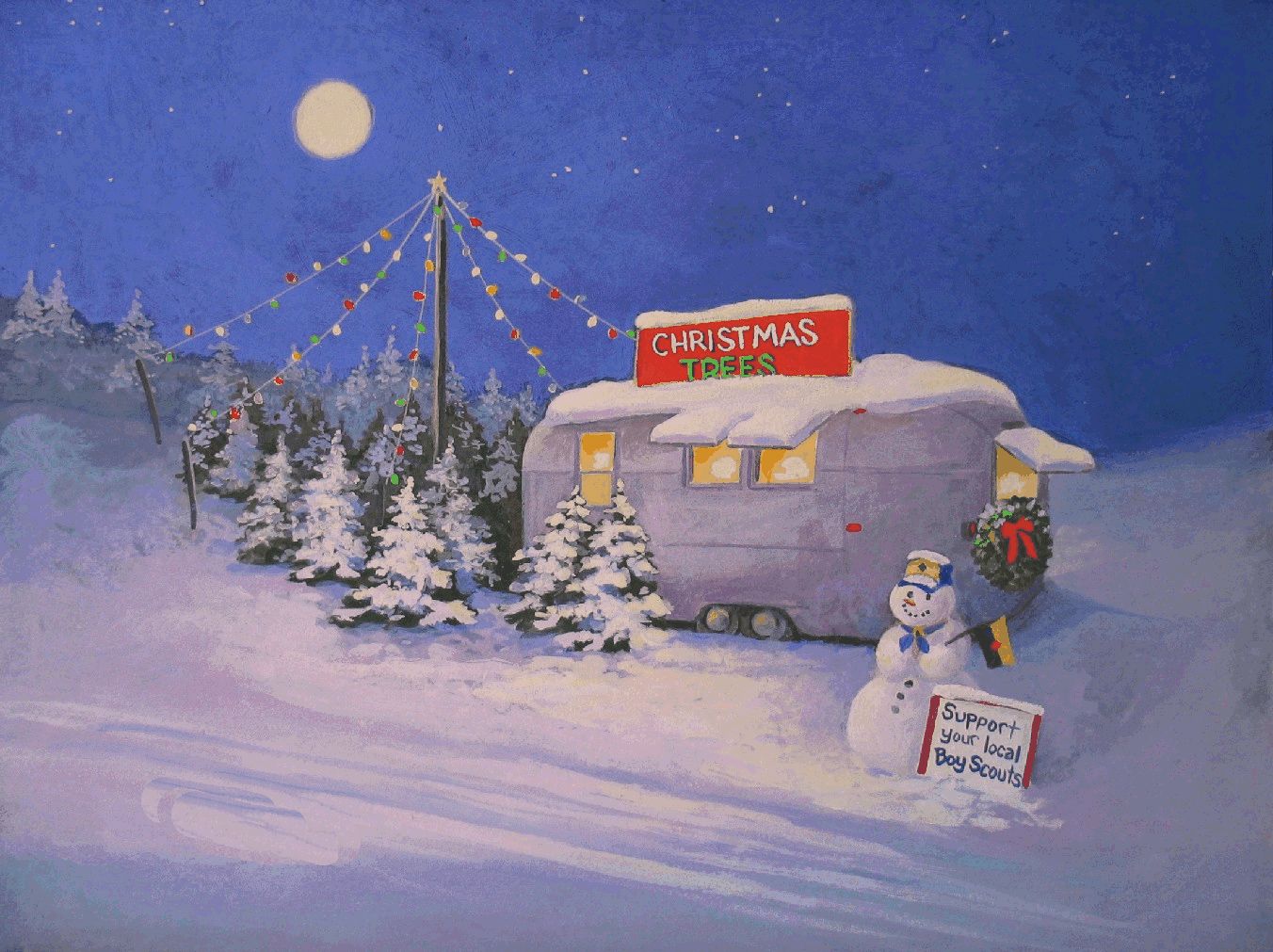 x86392i Christmas Scenes Wallpaper Desktop Px Christmas Tree Lot
