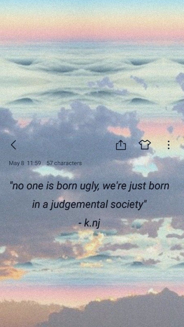 a quote by bts rm ❤️ ver.2. Cute pastel wallpaper, Rainbow aesthetic, Pastel aesthetic