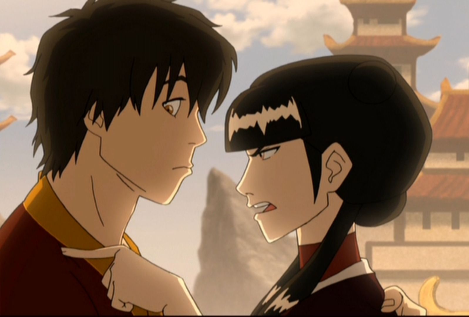 No Caption Provided The Last Airbender Zuko And Mai Wallpaper & Background Download