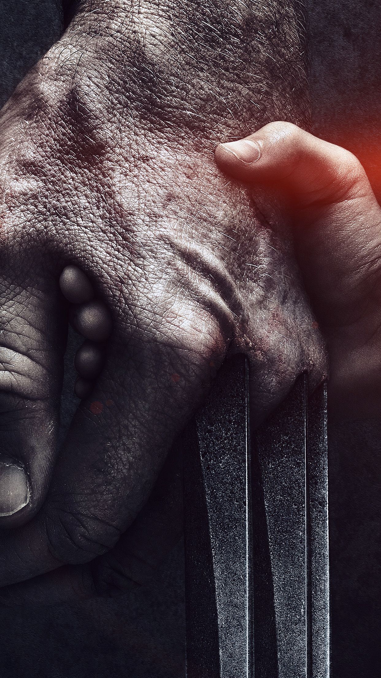 Wolverine Logan Hand Film Illustration Art Hero Flare Wallpaper