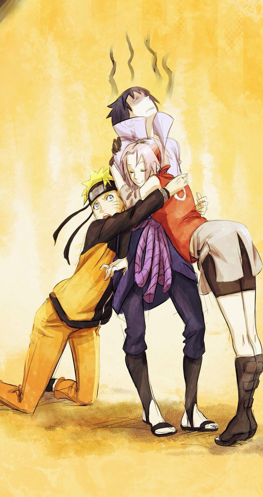 Ughhh Let Go Of Me! Haha Funny Team 7 Naruto Shippuden. Missed Naruto Anime Manga? Here's 12 Naruto Tr. Naruto Sasuke Sakura, Naruto And Sasuke, Naruto Wallpaper