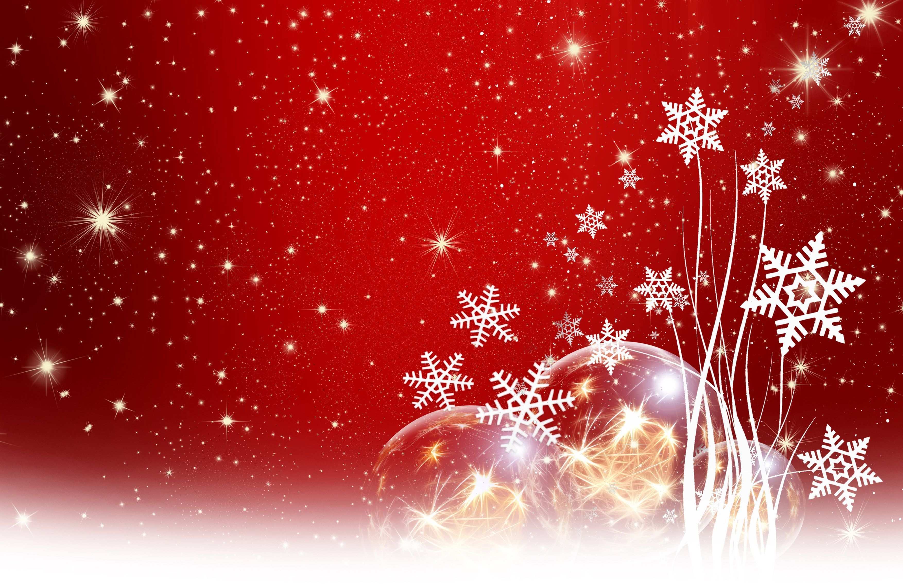 Red Christmas Wallpaper Free Red Christmas Background