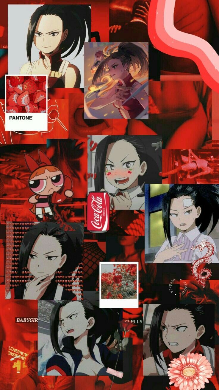 Momo yaoyorozu aesthetic wallpaper. Cute anime wallpaper, Anime wallpaper iphone, Anime background wallpaper