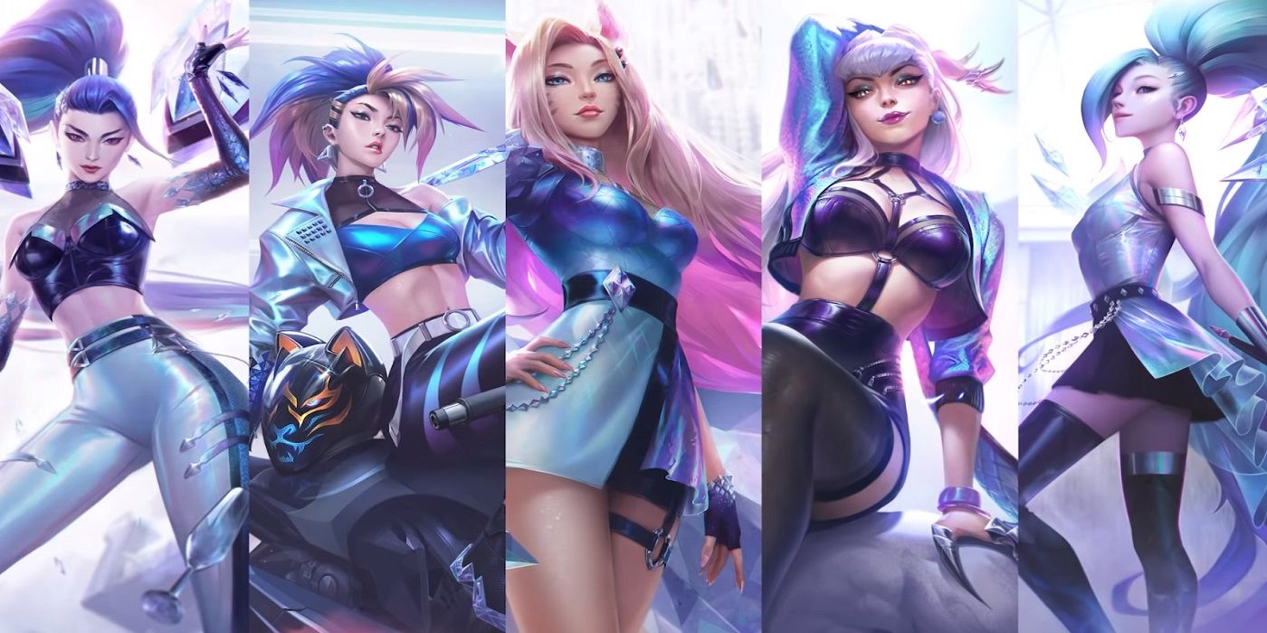 Kda All Out Evelynn Wallpapers Wallpaper Cave 9782