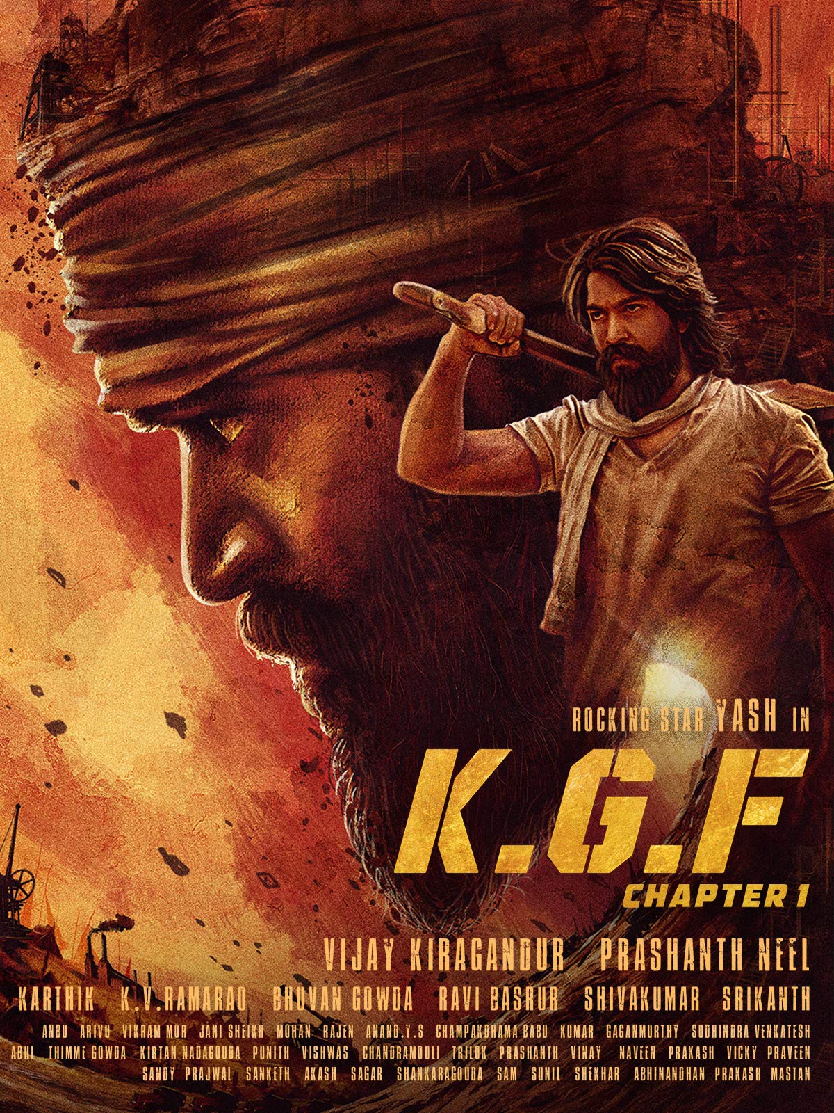 Watch K.G.F: Chapter 1 (Hindi)