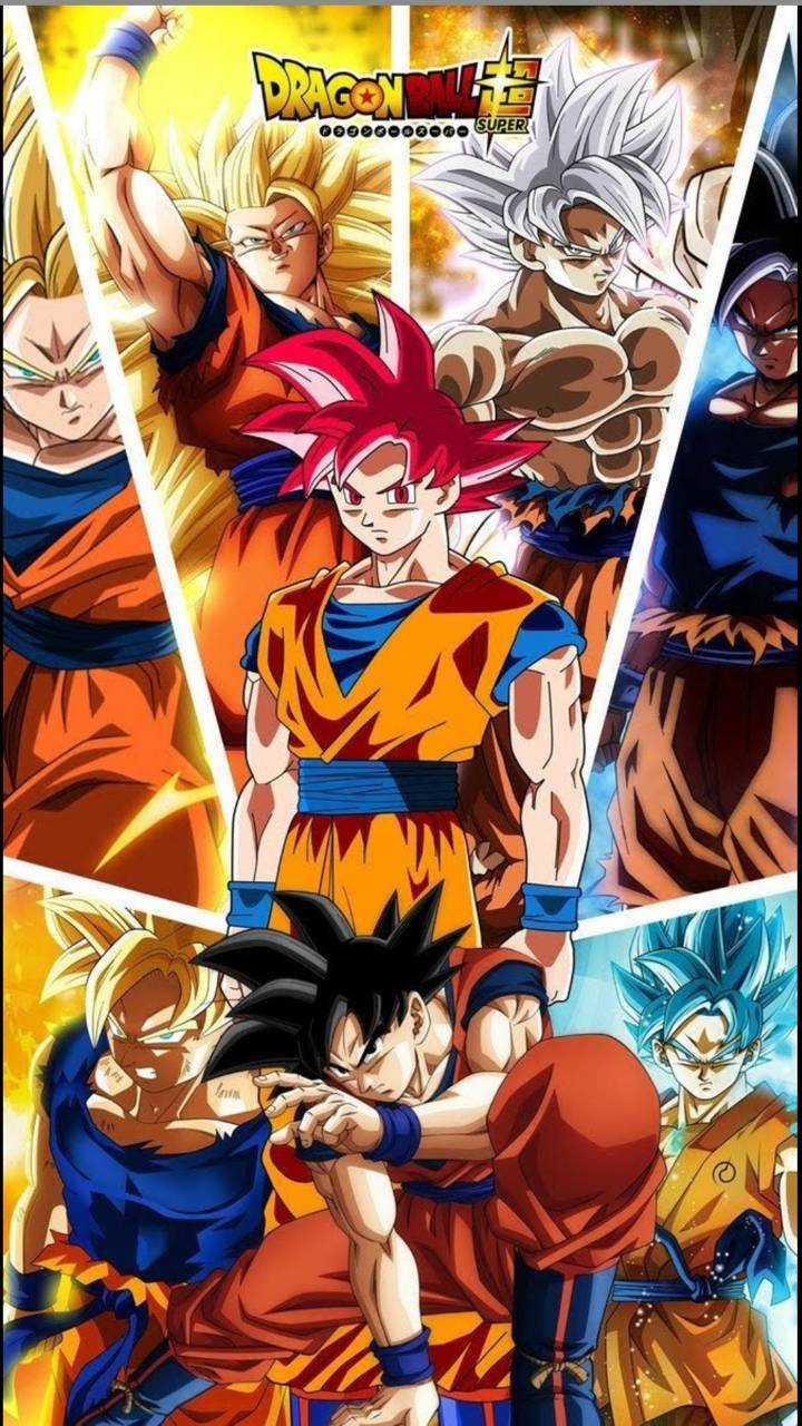 Goku All Forms Wallpaper