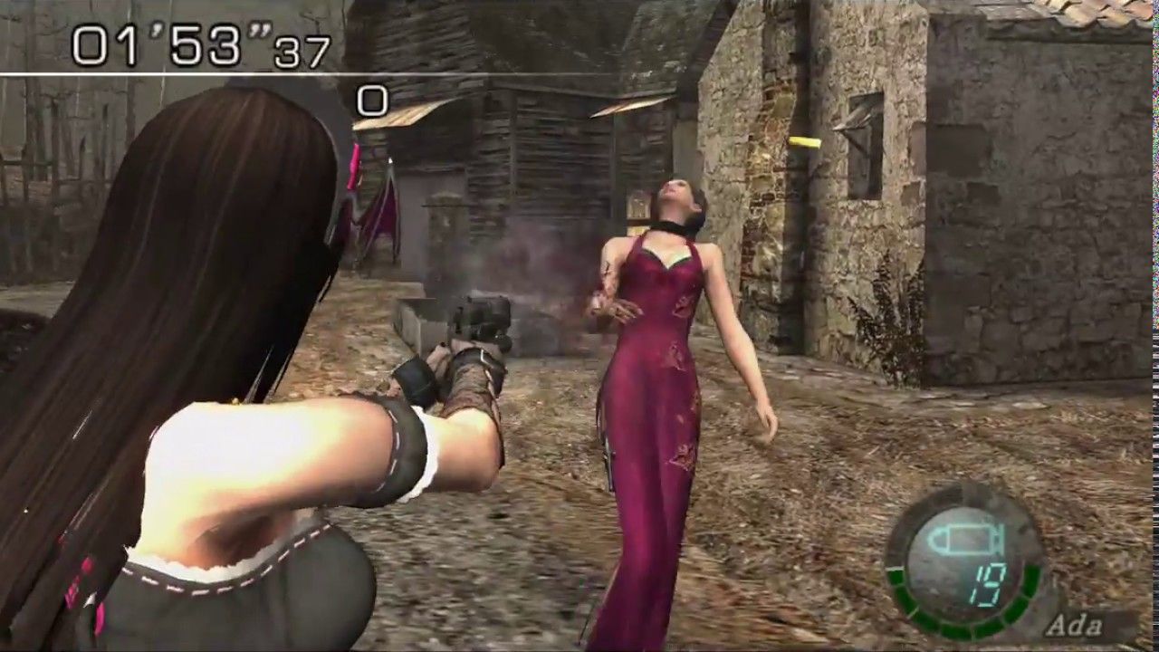 Kokoro vs Ada Wong Ganados. Resident Evil 4
