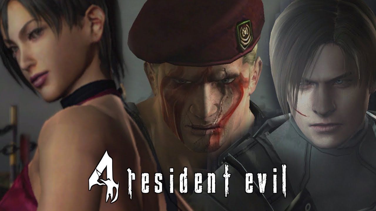 Resident Evil 4 (Switch) Leon & Ada Vs Krauser. All Jack Krauser Boss Battles