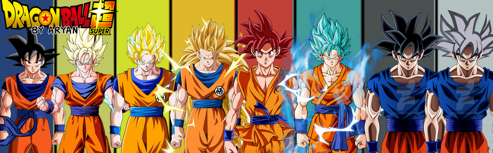 Goku In Every Form Wallpapers Wallpaper Cave 4829