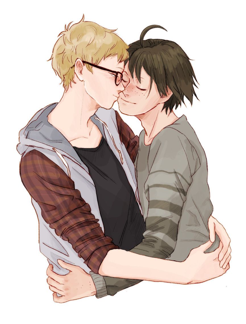image about Tsukkiyama. See more about haikyuu, tsukishima kei and yamaguchi tadashi