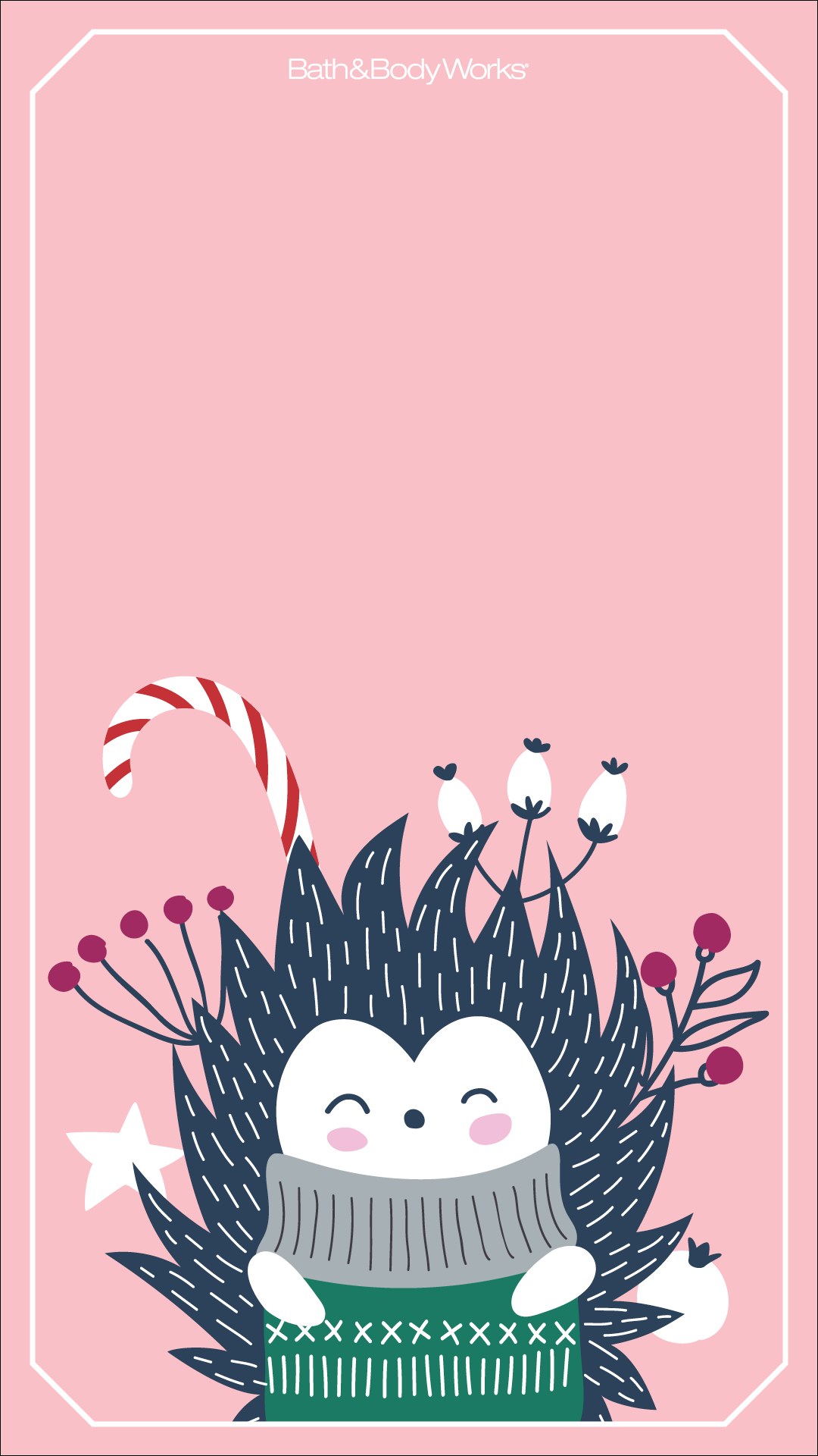 Christmas Hedgehog Wallpaper. Cute christmas wallpaper, Hedgehog illustration, Cute wallpaper