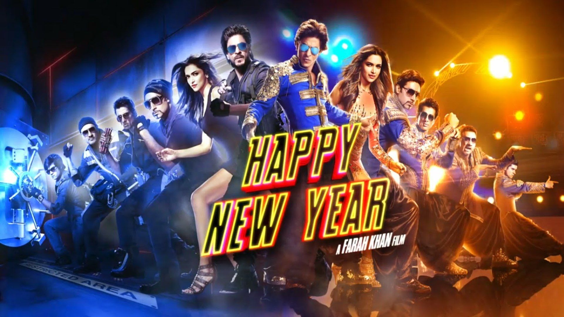 Happy New Year Bollywood Movie Shahrukh Khan Deepika Padukone