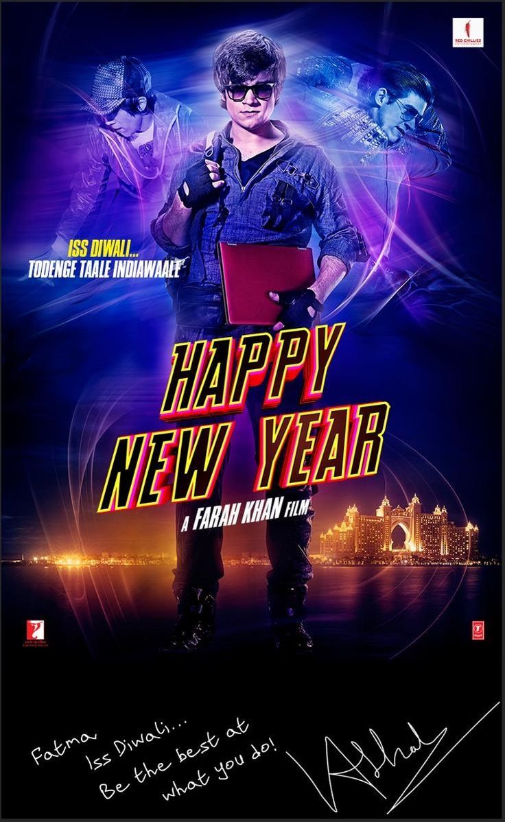 Bollywood Movie Happy New Year Poster 2020