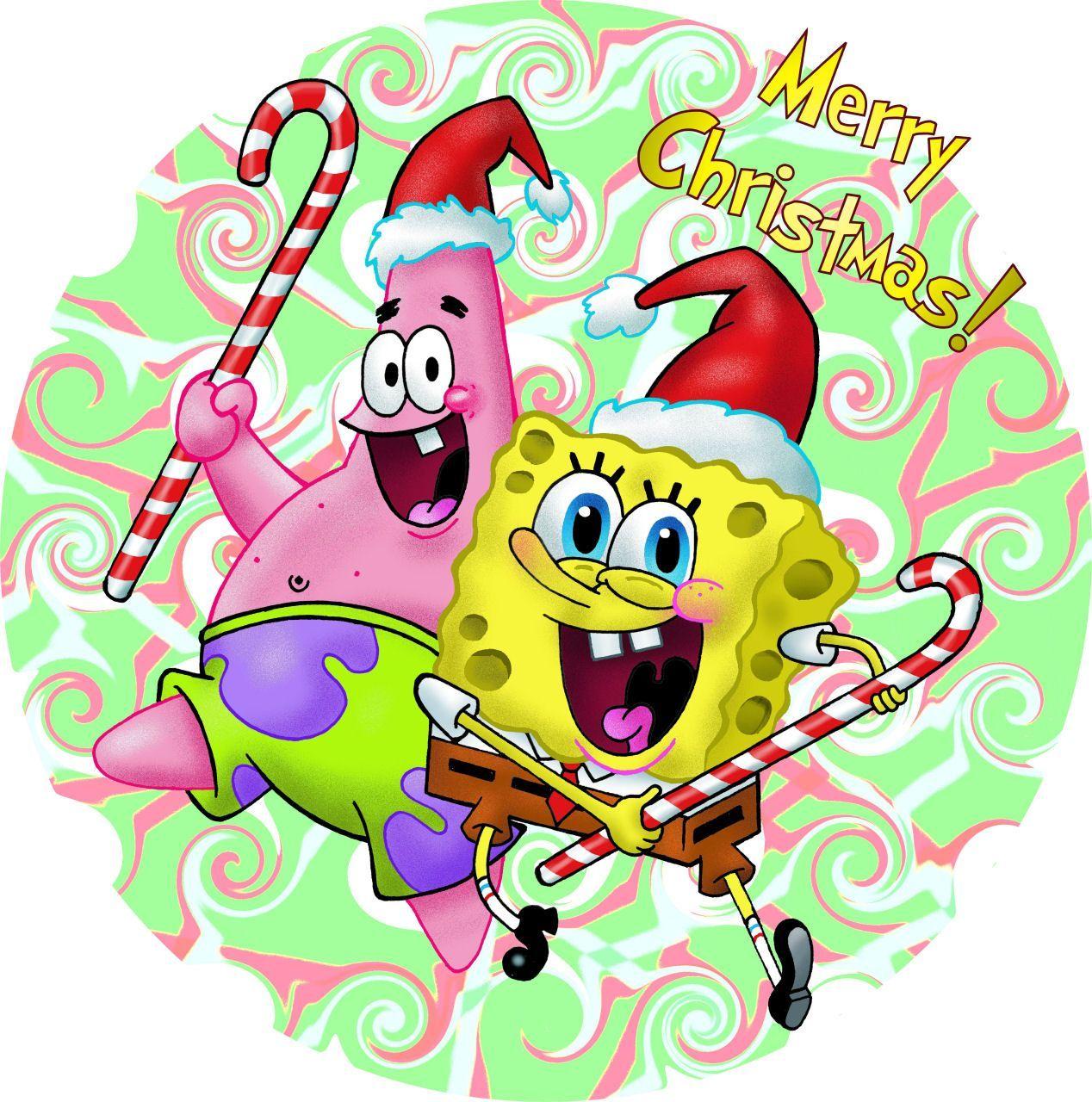 Desktop Spongebob Christmas Wallpaper