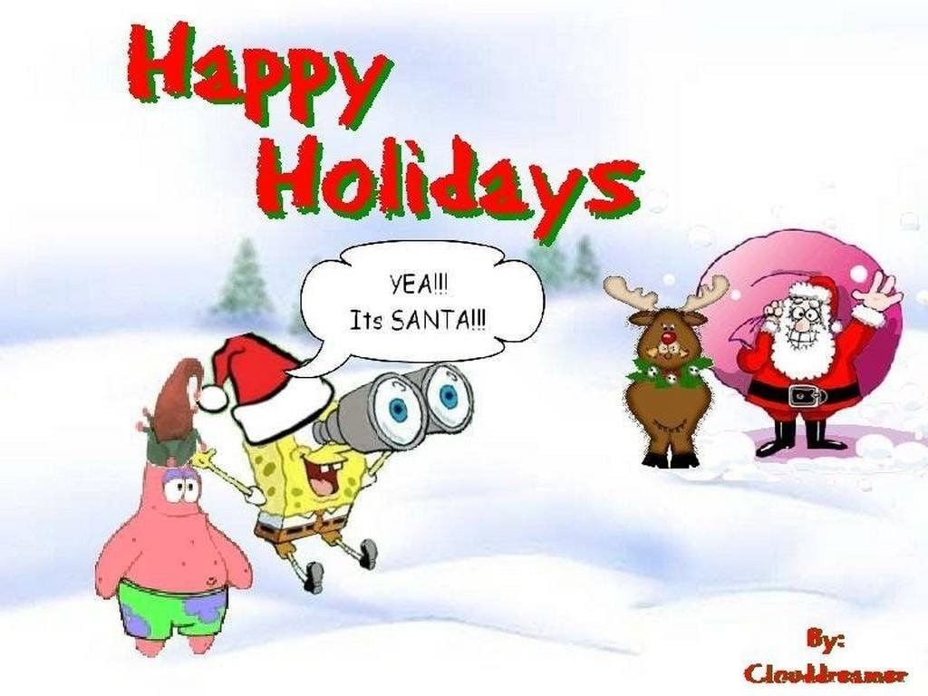 Spongebob Christmas  HBCreative
