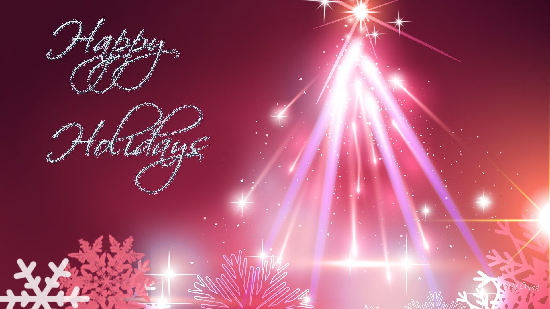 Christmas Tree Pink Wallpapers - Wallpaper Cave