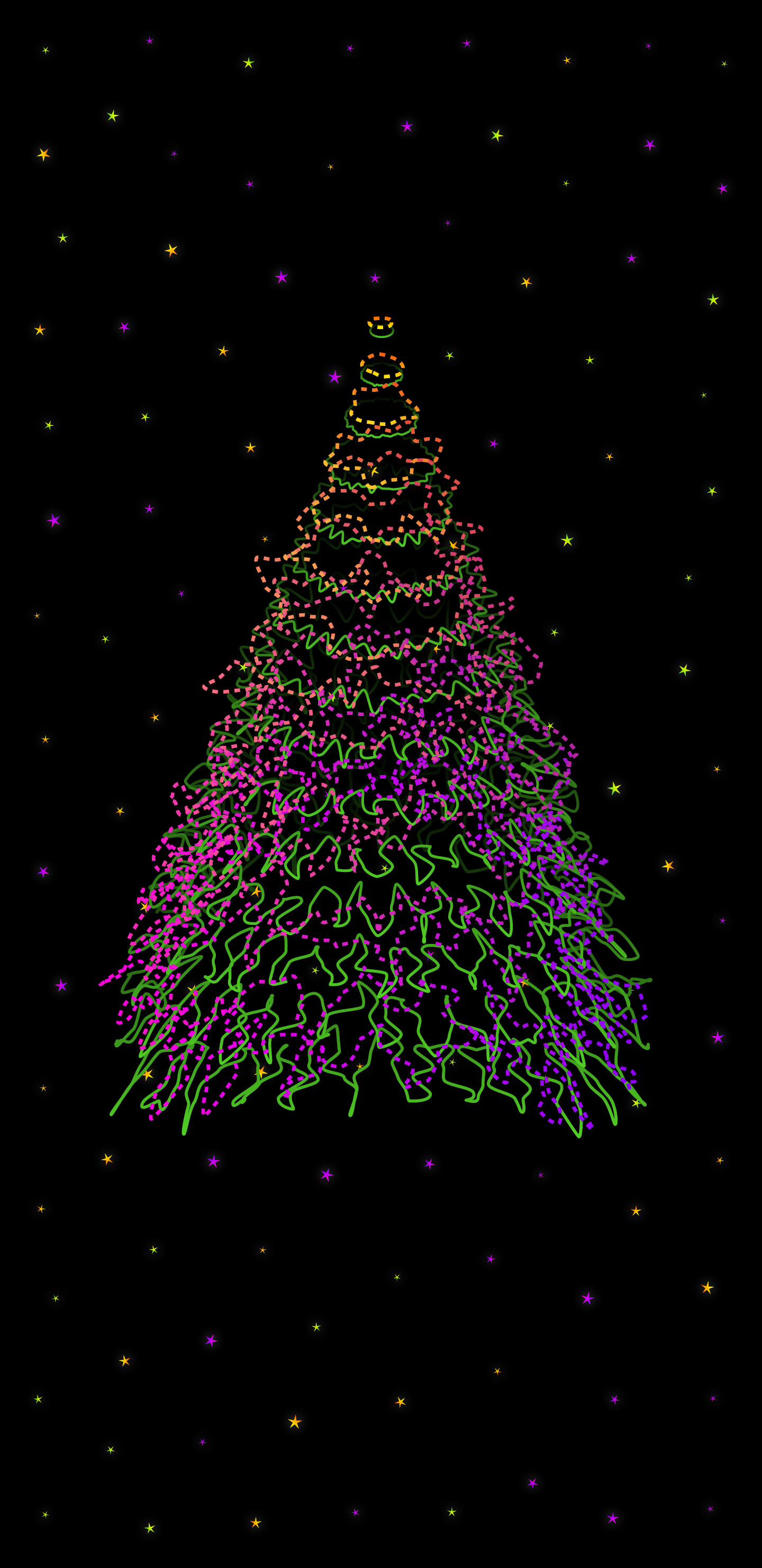 Christmas wallpaper I made for my S8 [1440x2960]