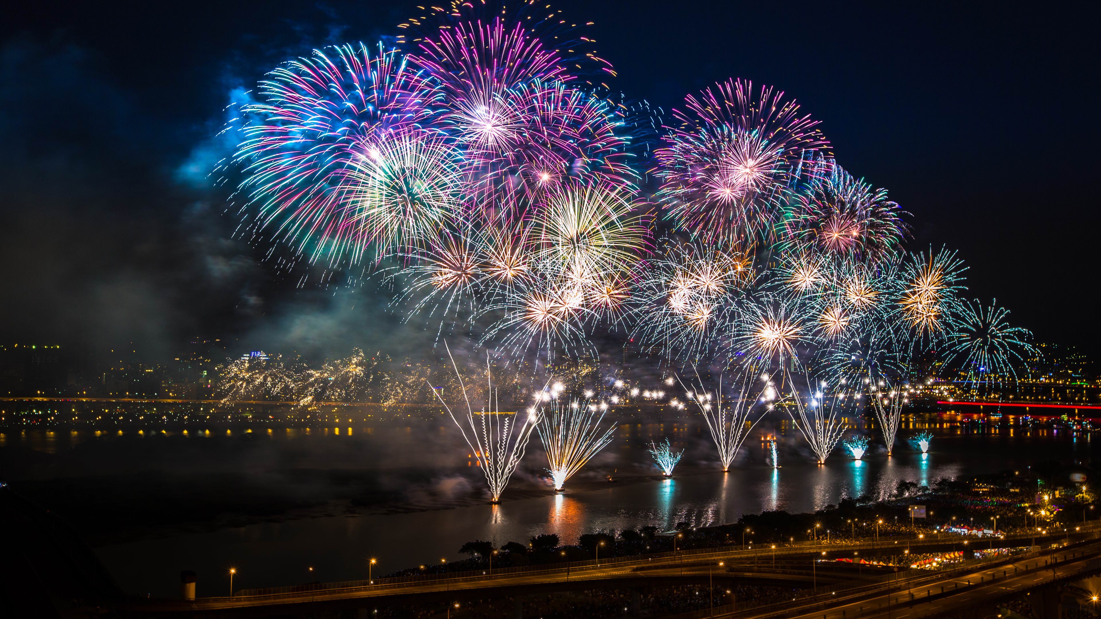 Fireworks 4K wallpapers for your desktop or mobile screen free and easy to download