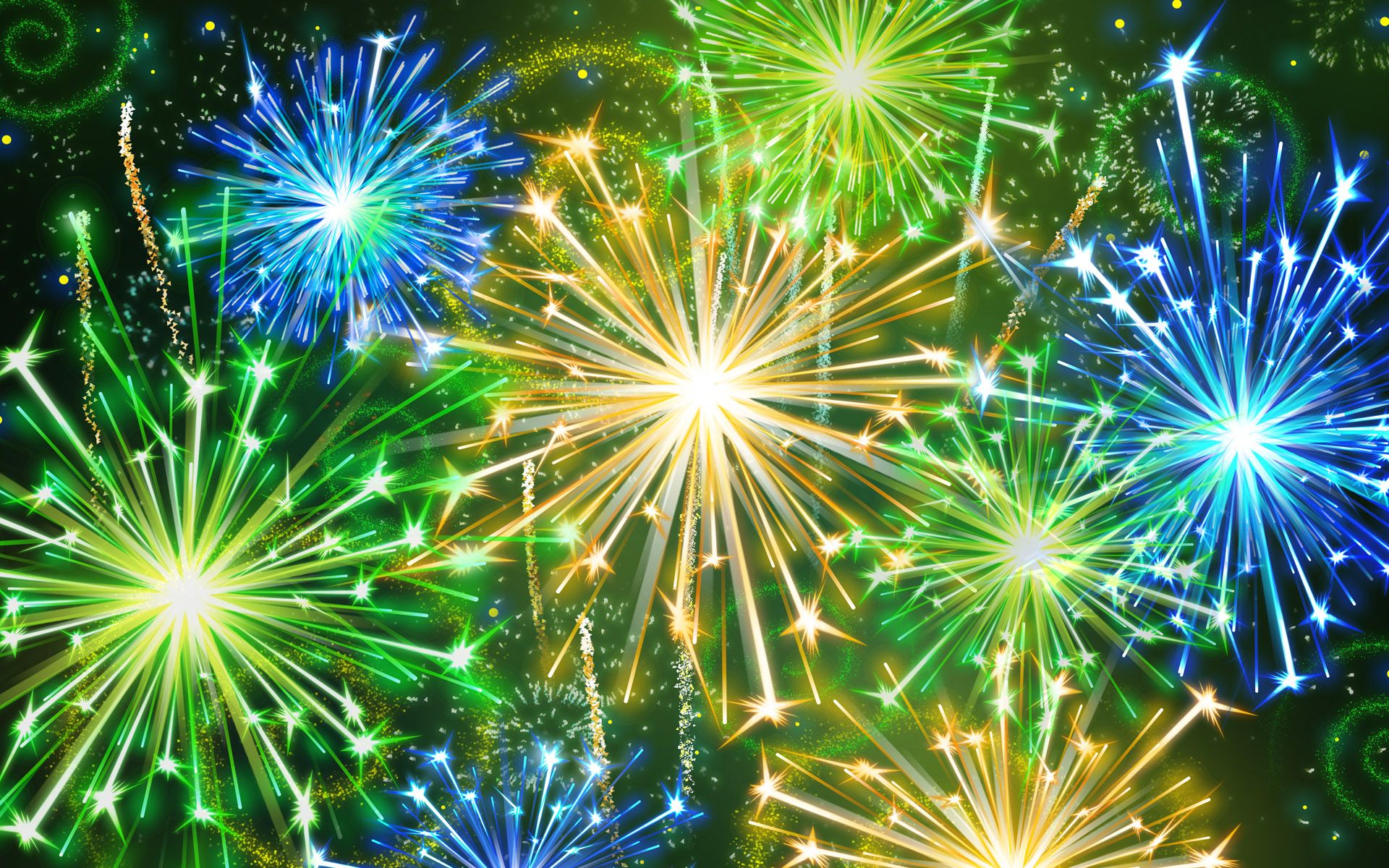 Colorful, fireworks, christmas, screensaver, wallpaper, winter, photography, holidays, related, easter