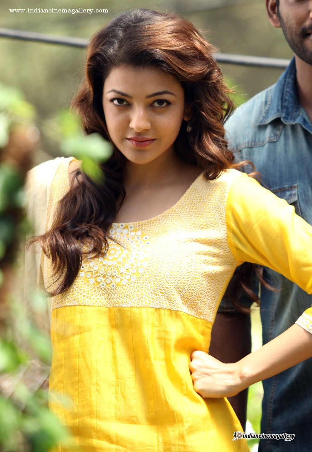 Kajal Agarwal In Yellow Churidar August 2015 Stills Agarwal Latest Pics 2015