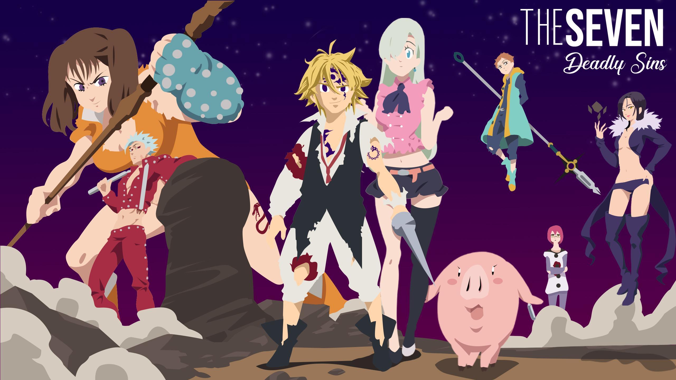 Cool Anime Wallpaper Seven Deadly Sins