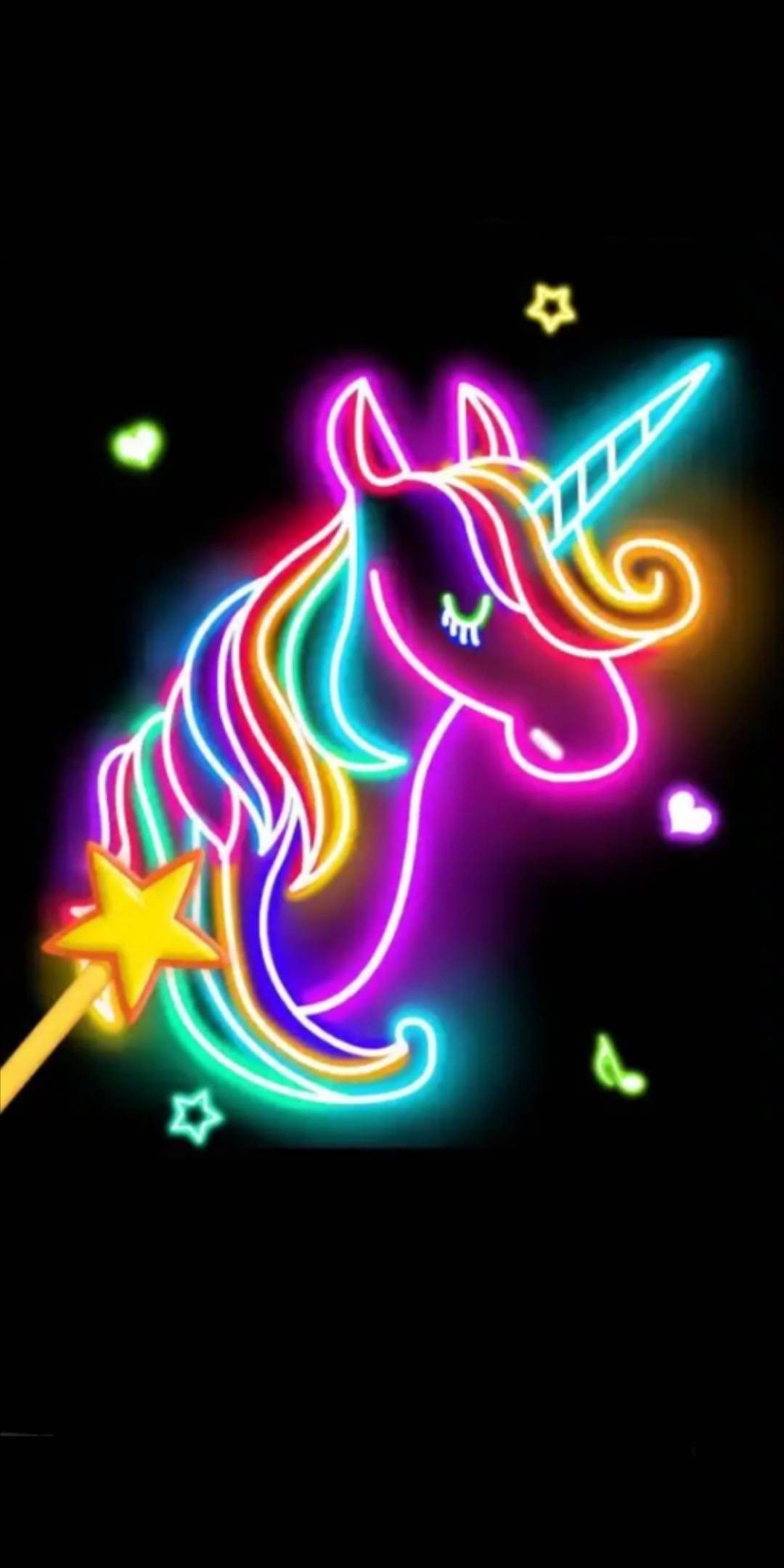 Glow Wallpaper. Unicorn wallpaper cute, Unicorn wallpaper, iPhone wallpaper unicorn