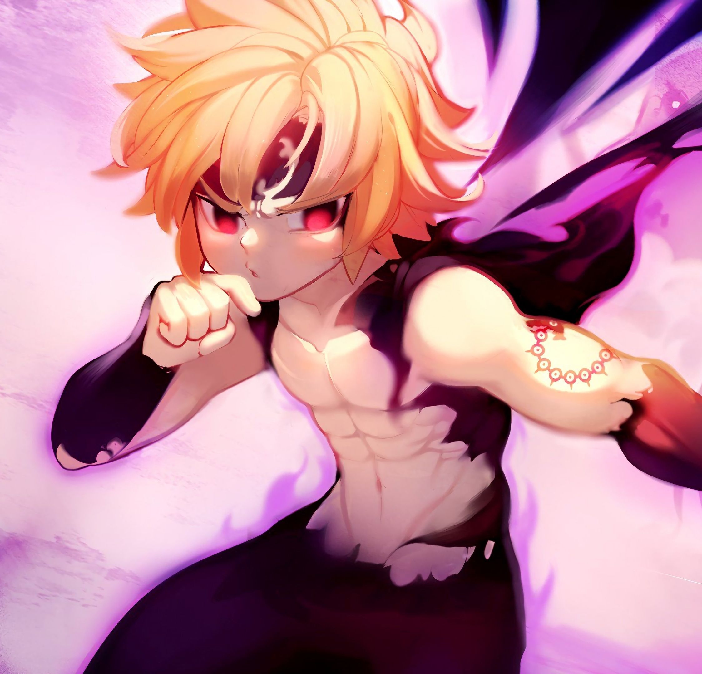 Download 2248x2248 wallpaper blonde, meliodas, the seven deadly sins, ipad air, ipad air ipad ipad ipad mini ipad mini 2248x2248 HD image, background, 4590