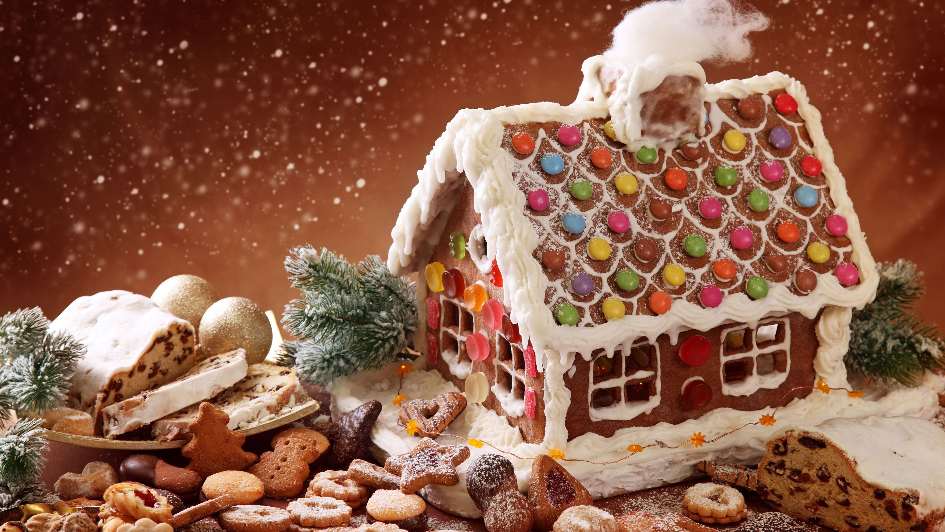 Gingerbread House Wallpaper Free Gingerbread House Background