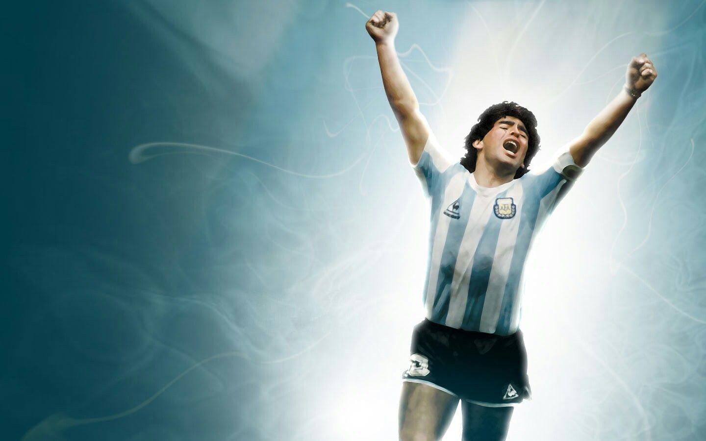 Maradona Wallpaper Desktop Free HD Wallpaper