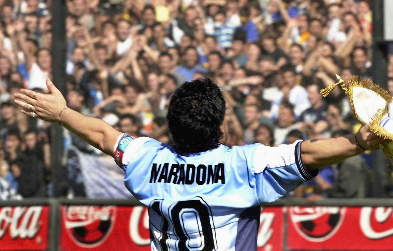 Wallpaper capitan, Diego Armando Maradona, Argentine football player image for desktop, section спорт