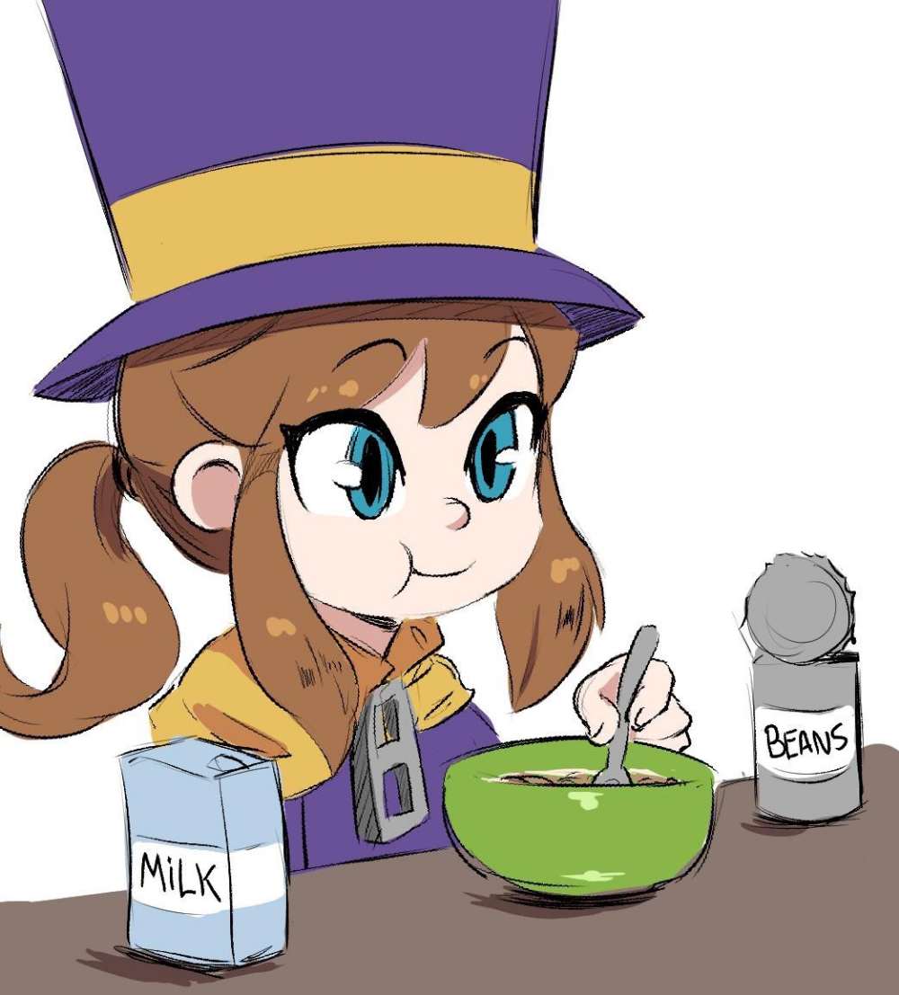 HAT KID NO!!!. A hat in time, Girl with hat, Cartoon crossovers