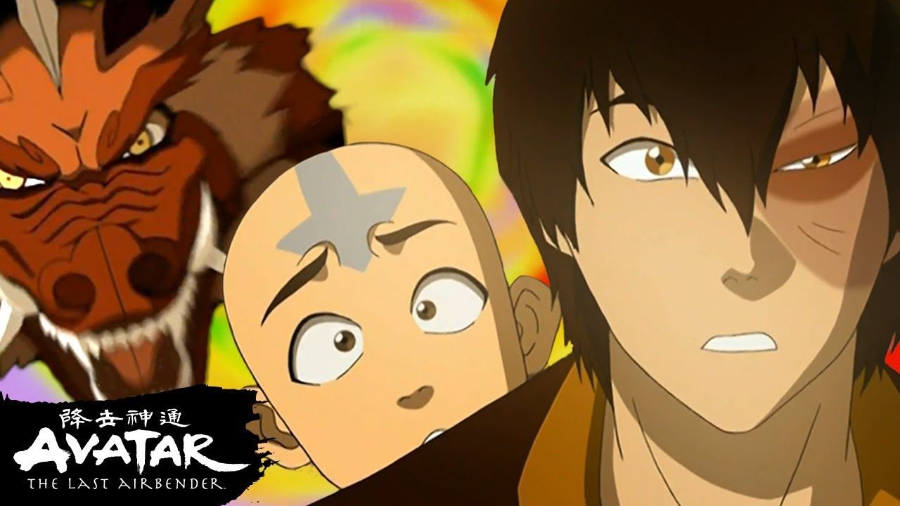 Aang + Zuko Dragon Dance with the Firebending Masters!