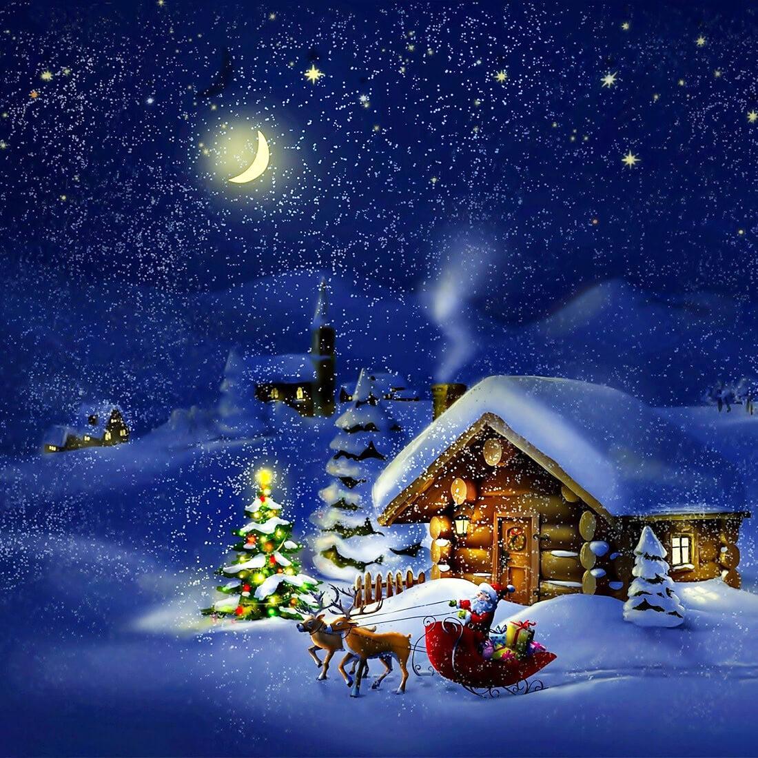 Christmas Night Live Wallpaper for Android