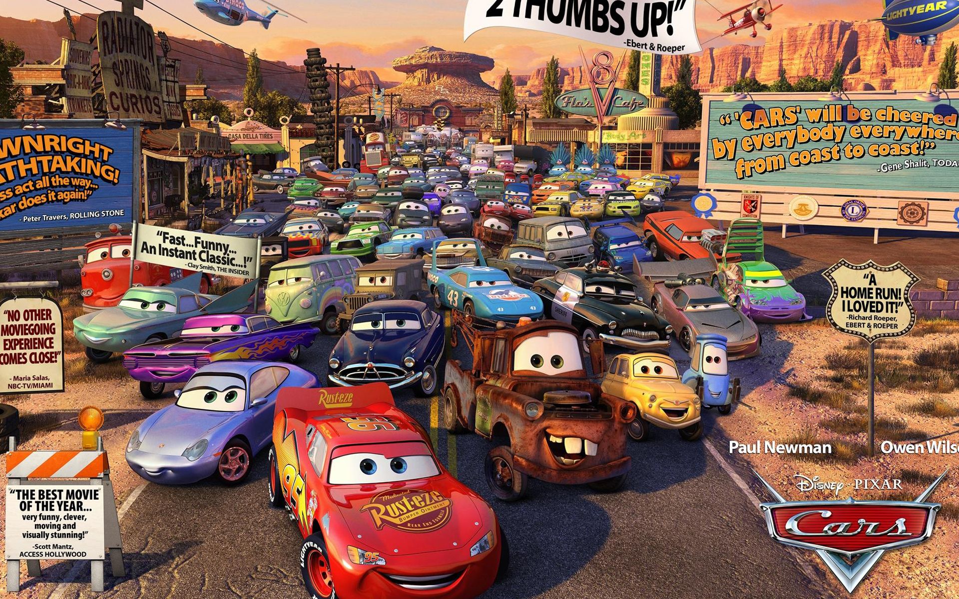 Cars Movie Wallpaper