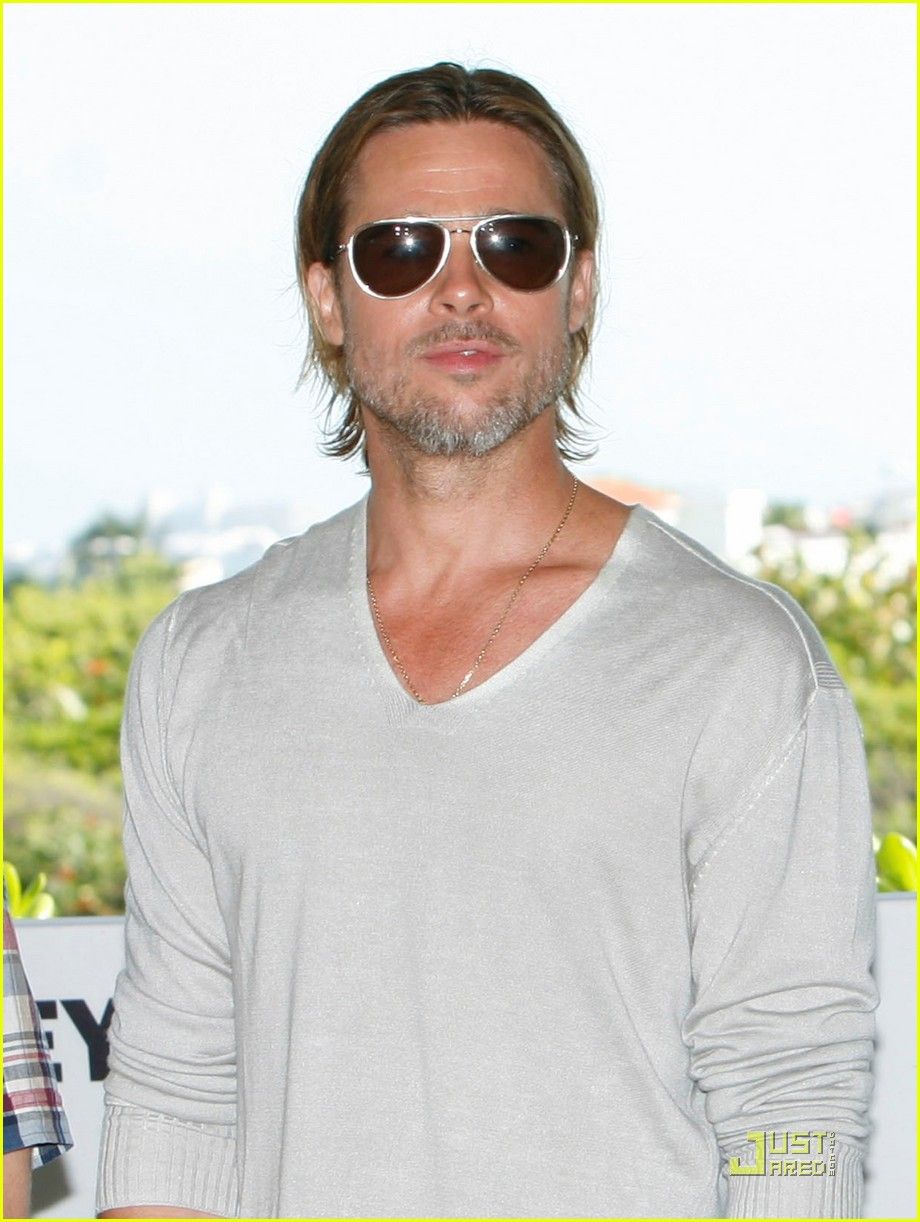 Brad Pitt: 'Moneyball' Photocall in Mexico!: Photo 2560194. Brad Pitt, Jonah Hill Picture