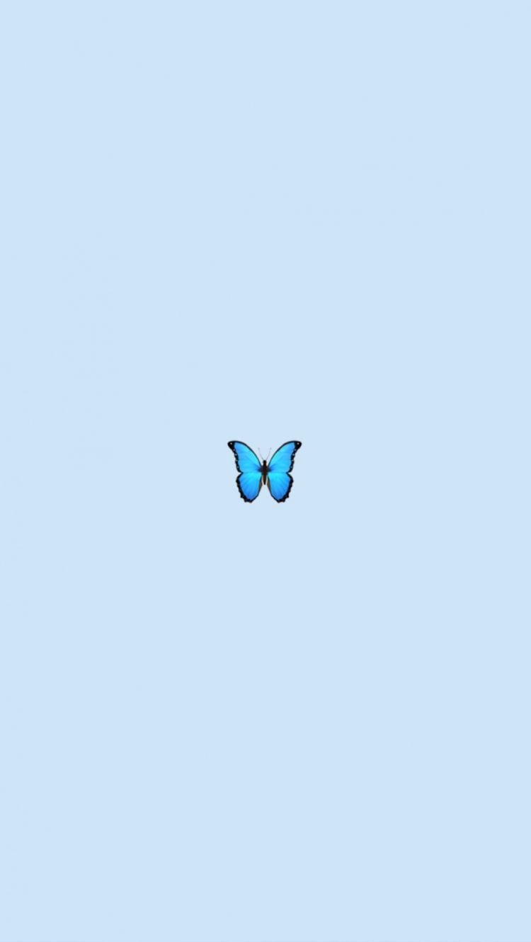 Butterfly Emoji Wallpaper Free Butterfly Emoji Background
